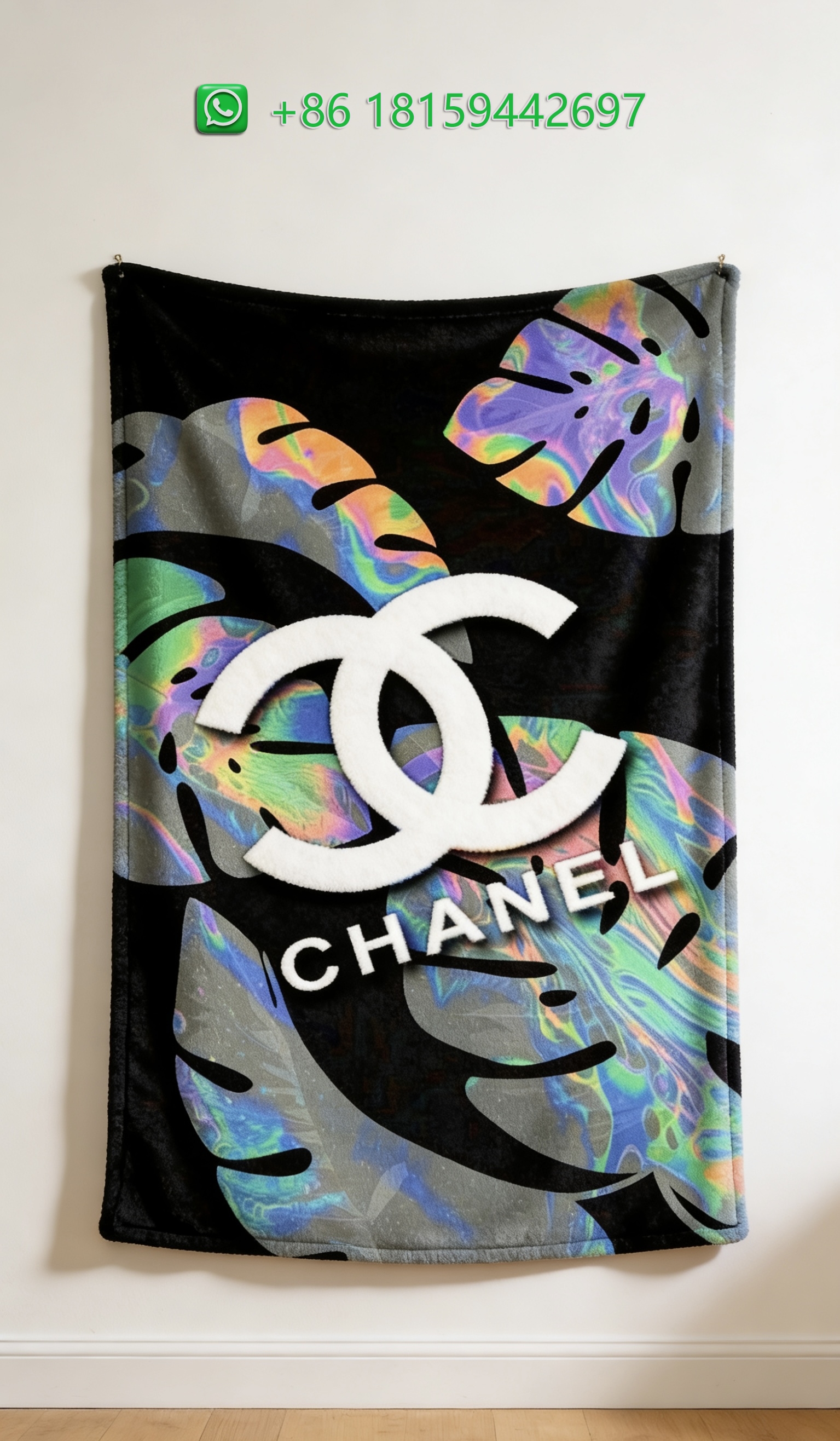 Chanel Throw Blankets